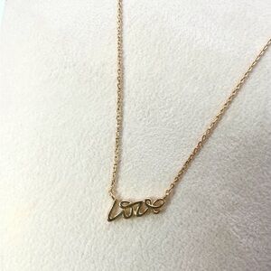 Gold Love Necklace